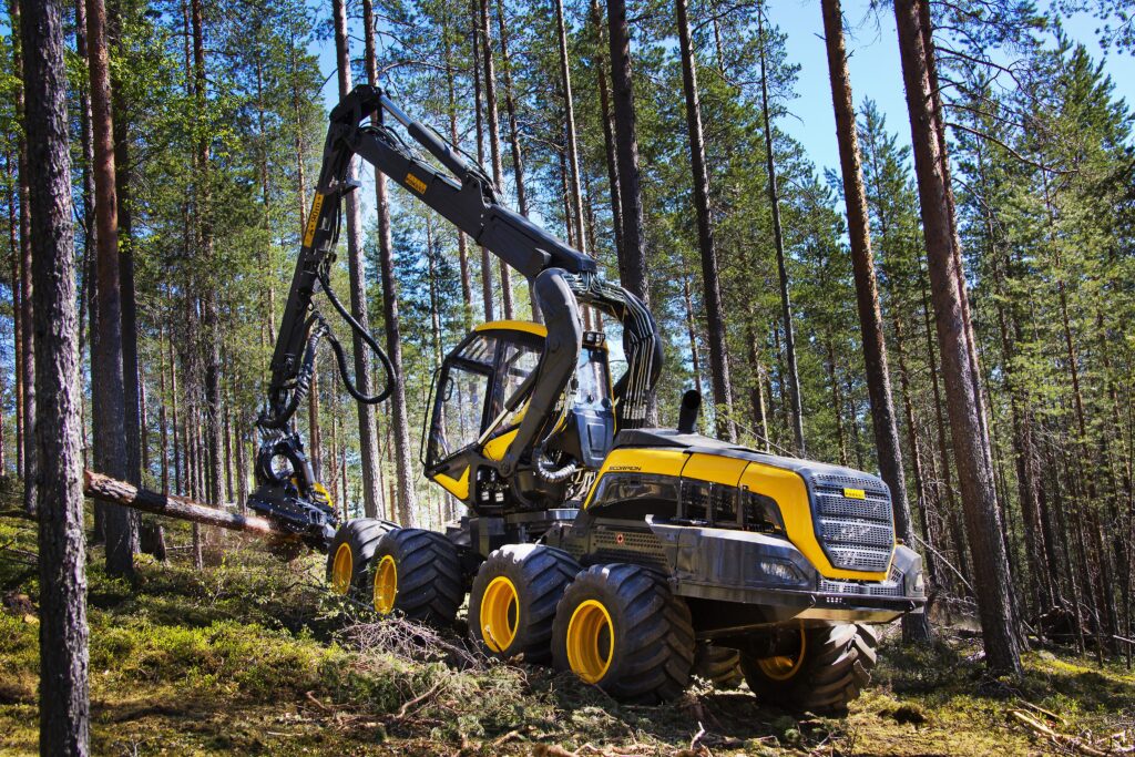 835038 2014 17 Ponsse Scorpion Harvester Forests Trees